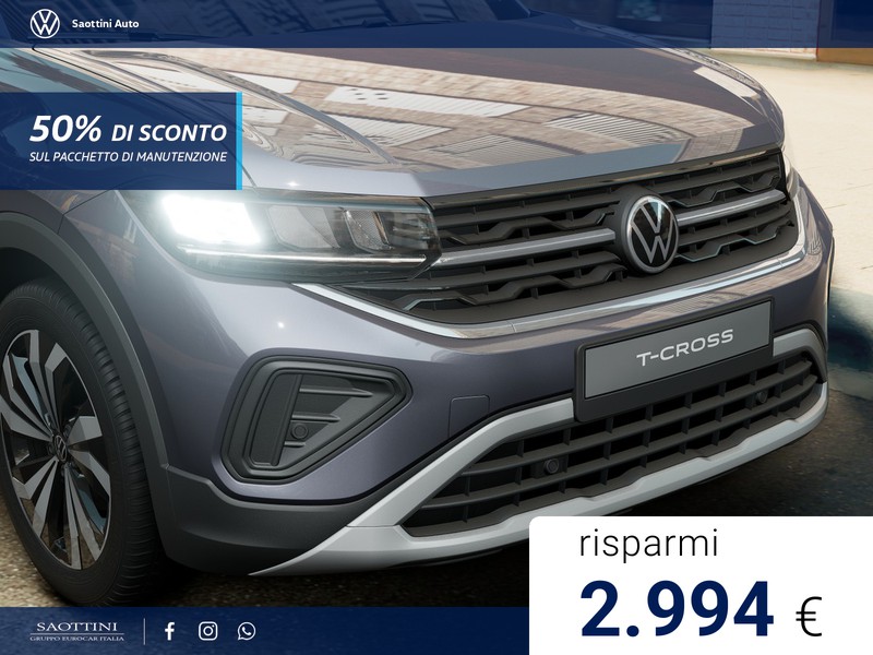 Volkswagen T-Cross Edition Plus 1.0 TSI 115 CV DSG
