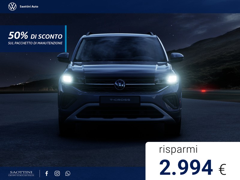 Volkswagen T-Cross Edition Plus 1.0 TSI 115 CV DSG