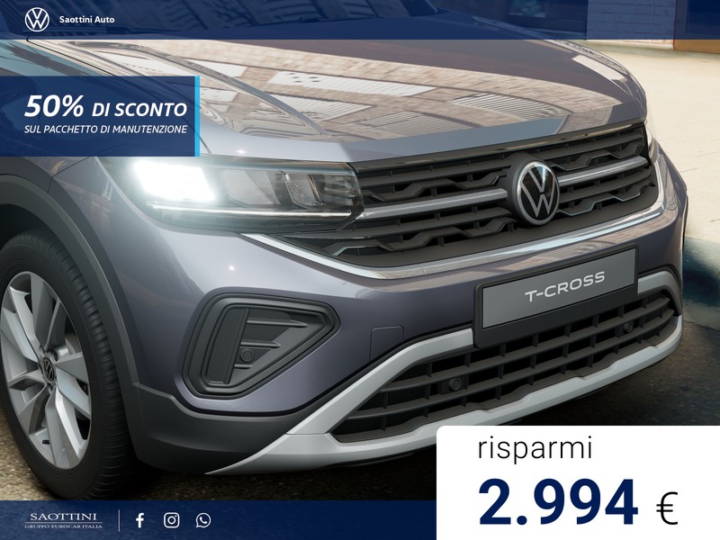 Volkswagen T-Cross Edition Plus 1.0 TSI 115 CV DSG