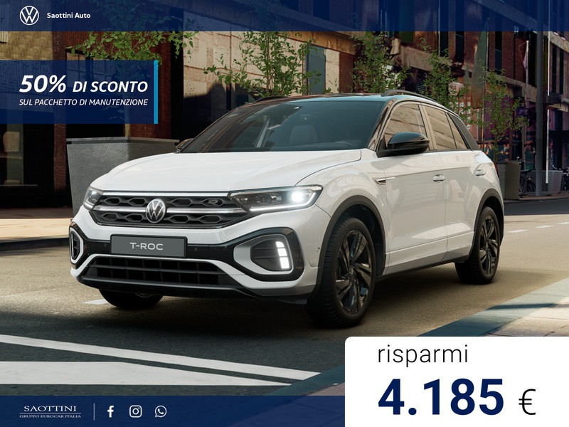 Volkswagen T-Roc R-Line Plus 2.0 TDI 150 CV DSG