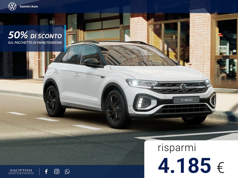 Volkswagen T-Roc R-Line Plus 2.0 TDI 150 CV DSG