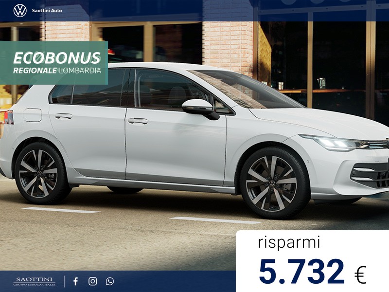 Volkswagen Golf eHybrid Edition Plus 1.5 TSI 204 CV DSG