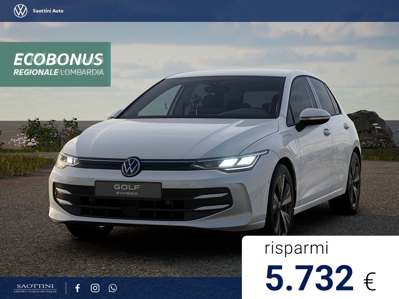 Volkswagen Golf eHybrid Edition Plus 1.5 TSI 204 CV DSG