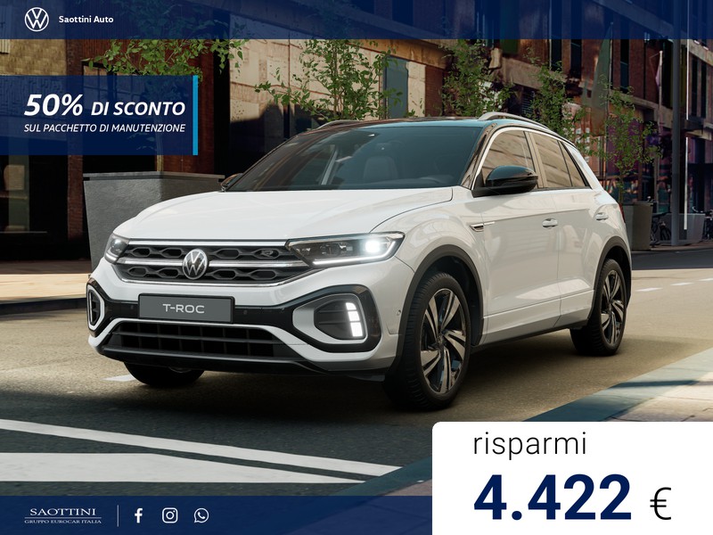 Volkswagen T-Roc R-Line Plus 1.5 TSI 150 CV DSG