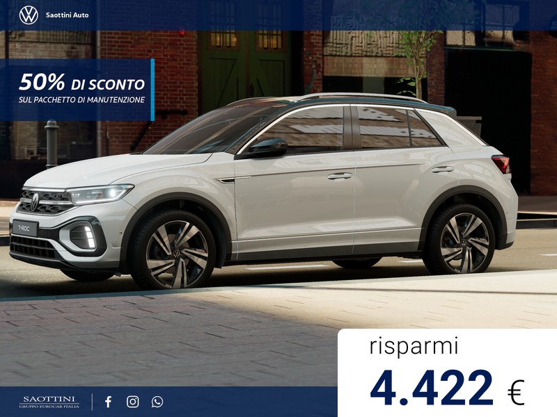 Volkswagen T-Roc R-Line Plus 1.5 TSI 150 CV DSG