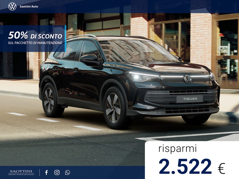 Volkswagen Tiguan 1.5 etsi edition plus 150cv dsg