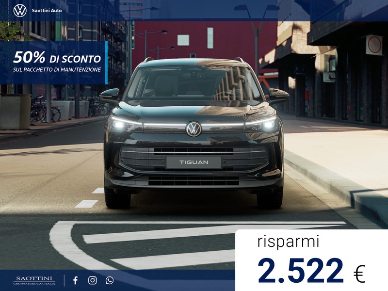 Volkswagen Tiguan 1.5 etsi edition plus 150cv dsg