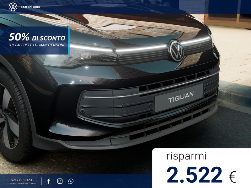 Volkswagen Tiguan 1.5 etsi edition plus 150cv dsg