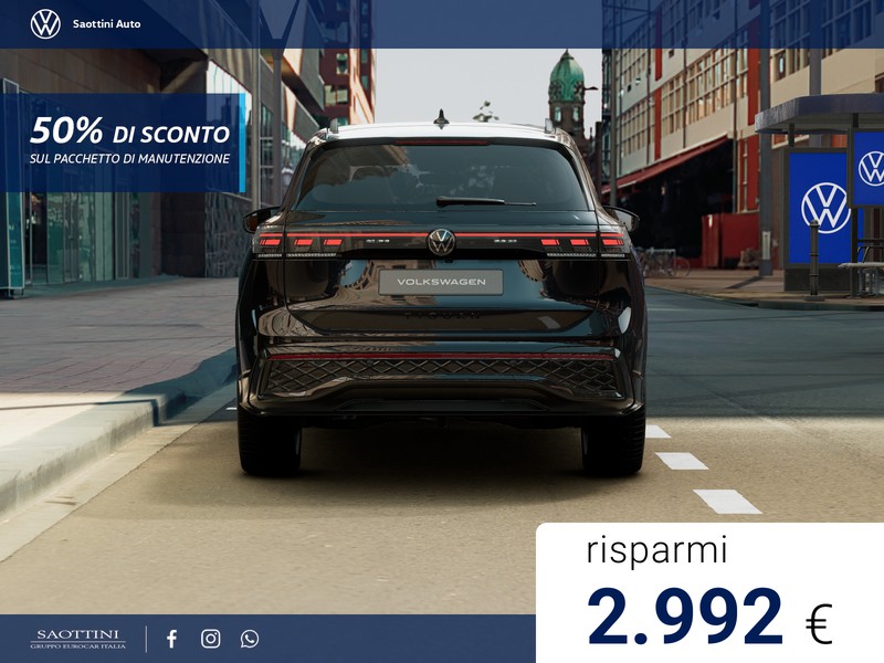 Volkswagen Tiguan 1.5 etsi r-line plus 150cv dsg