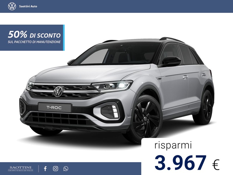 Volkswagen T-Roc 1.5 tsi r-line plus dsg