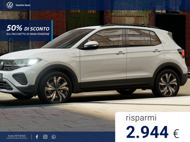 Volkswagen T-Cross Edition Plus 1.0 TSI 95 CV