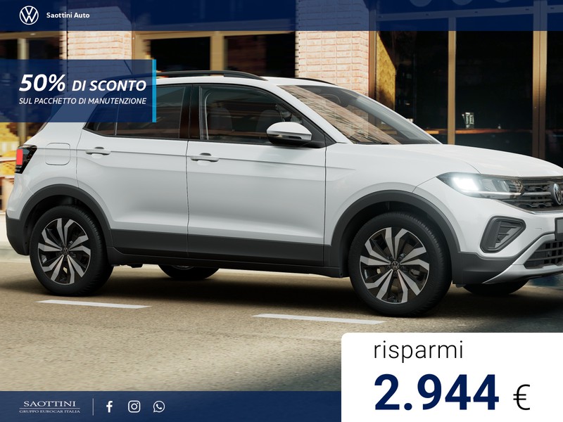Volkswagen T-Cross Edition Plus 1.0 TSI 95 CV