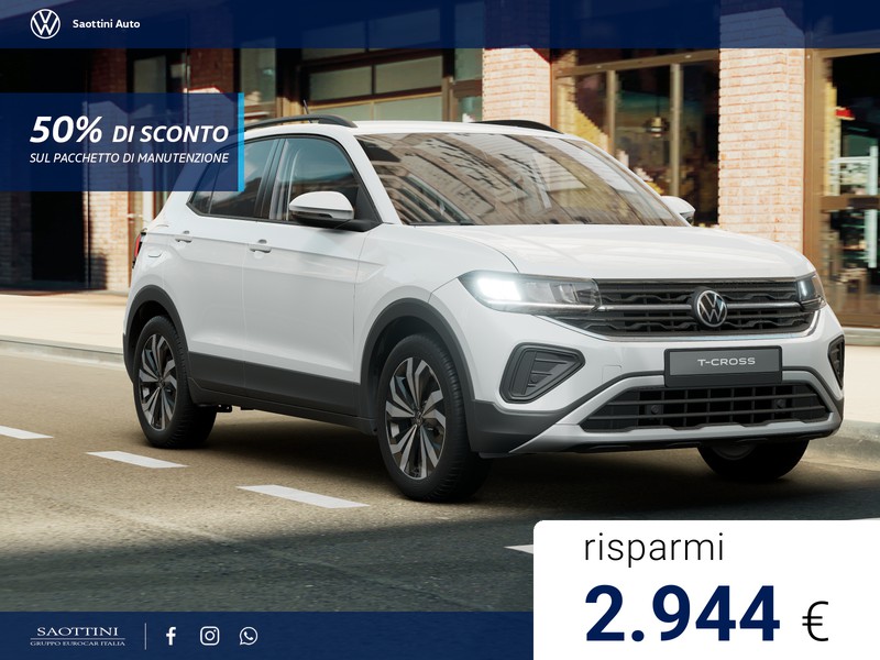 Volkswagen T-Cross Edition Plus 1.0 TSI 95 CV