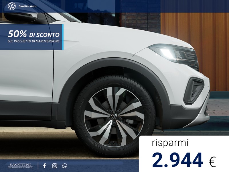 Volkswagen T-Cross Edition Plus 1.0 TSI 95 CV