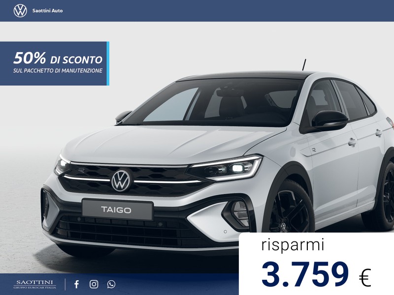 Volkswagen Taigo 1.0 tsi r-line plus 115cv dsg