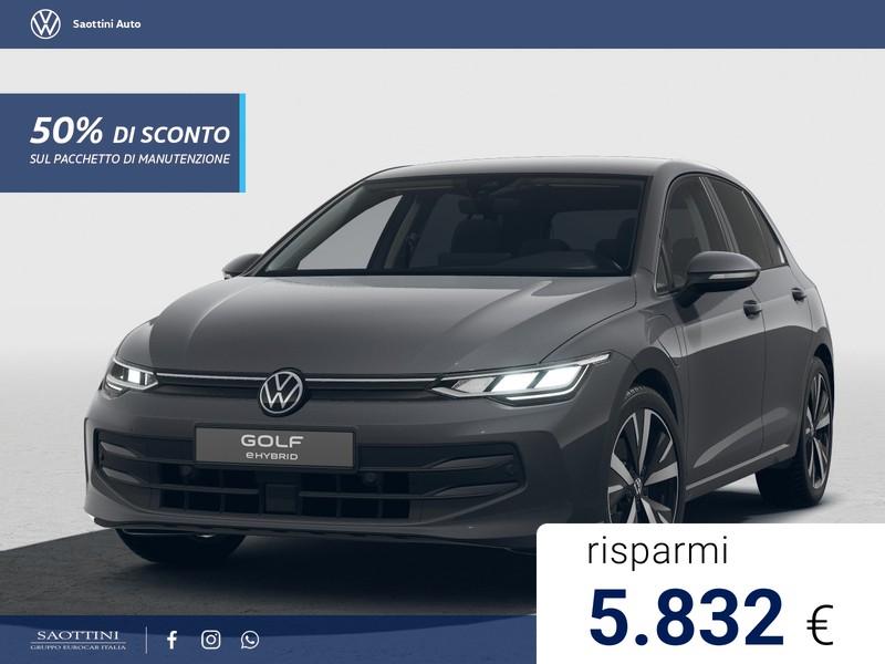 Volkswagen Golf eHybrid Edition Plus 1.5 TSI 204 CV DSG