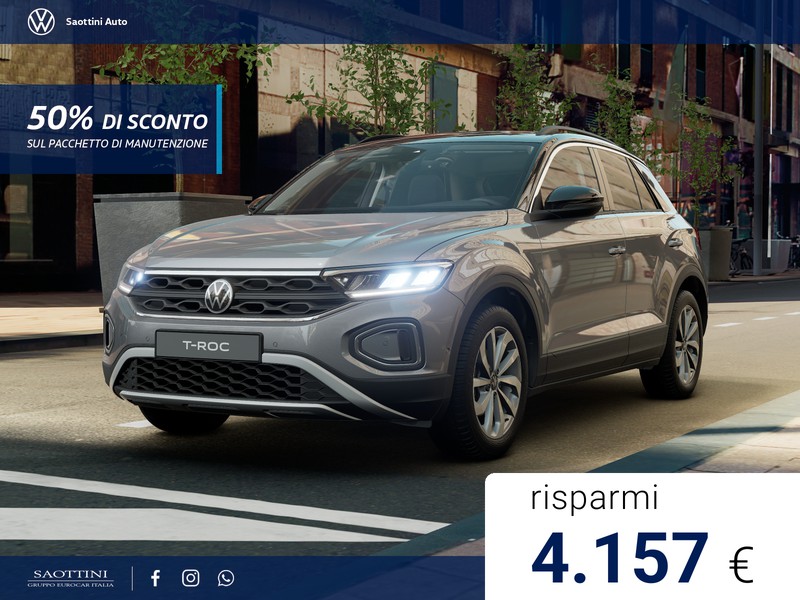 Volkswagen T-Roc Edition Plus 1.5 TSI 150 CV DSG