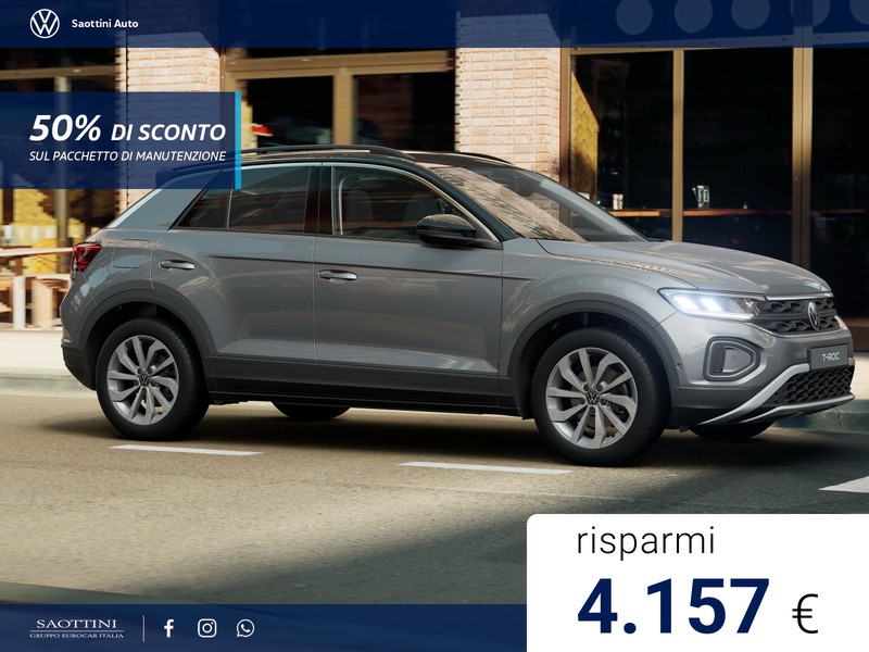 Volkswagen T-Roc Edition Plus 1.5 TSI 150 CV DSG