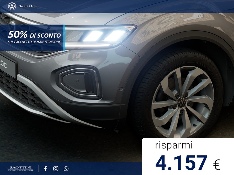 Volkswagen T-Roc Edition Plus 1.5 TSI 150 CV DSG