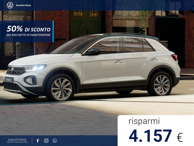Volkswagen T-Roc Edition Plus 1.5 TSI 150 CV DSG