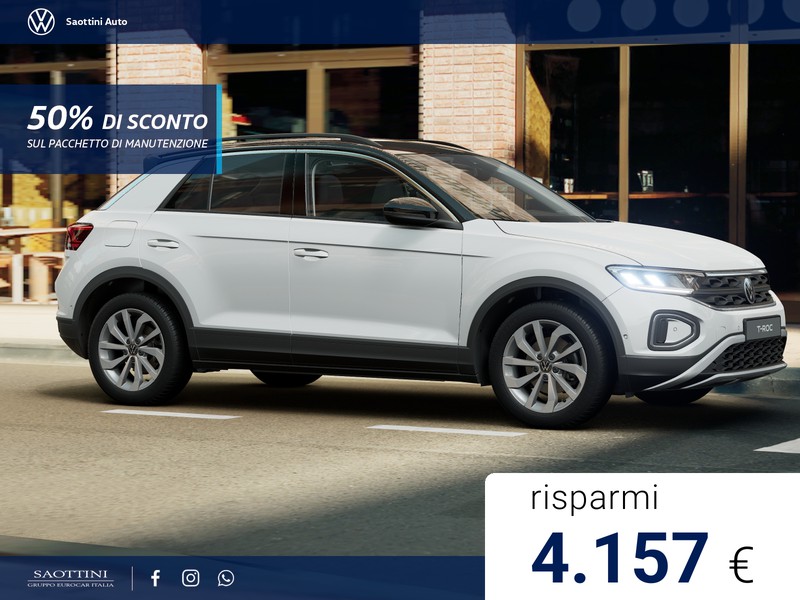Volkswagen T-Roc Edition Plus 1.5 TSI 150 CV DSG