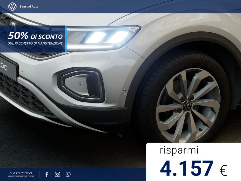 Volkswagen T-Roc Edition Plus 1.5 TSI 150 CV DSG