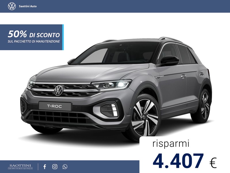Volkswagen T-Roc R-Line Plus 1.5 TSI 150 CV DSG