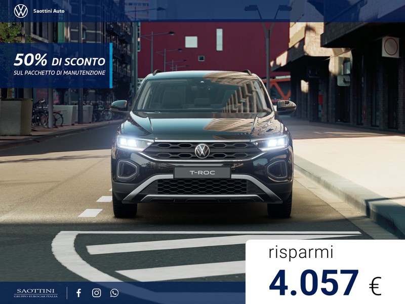 Volkswagen T-Roc Edition Plus 1.0 TSI 115 CV