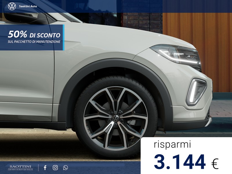 Volkswagen T-Cross 1.0 tsi r-line plus 115cv dsg