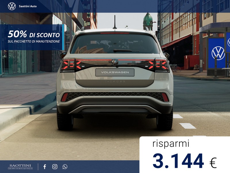 Volkswagen T-Cross 1.0 tsi r-line plus 115cv dsg