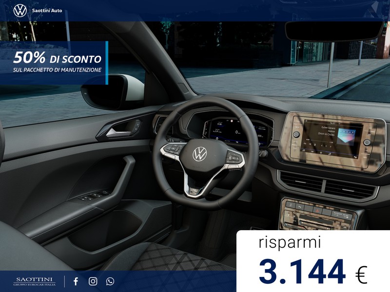 Volkswagen T-Cross 1.0 tsi r-line plus 115cv dsg