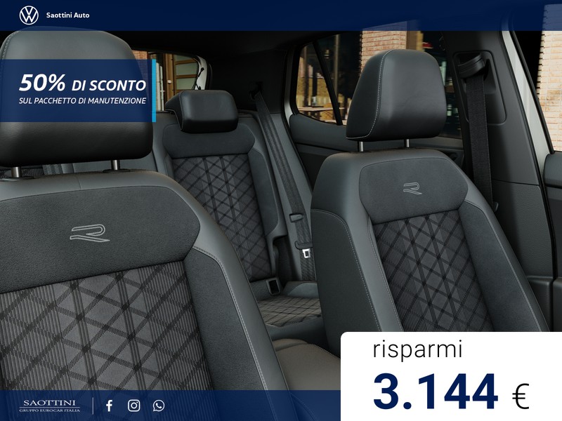 Volkswagen T-Cross 1.0 tsi r-line plus 115cv dsg