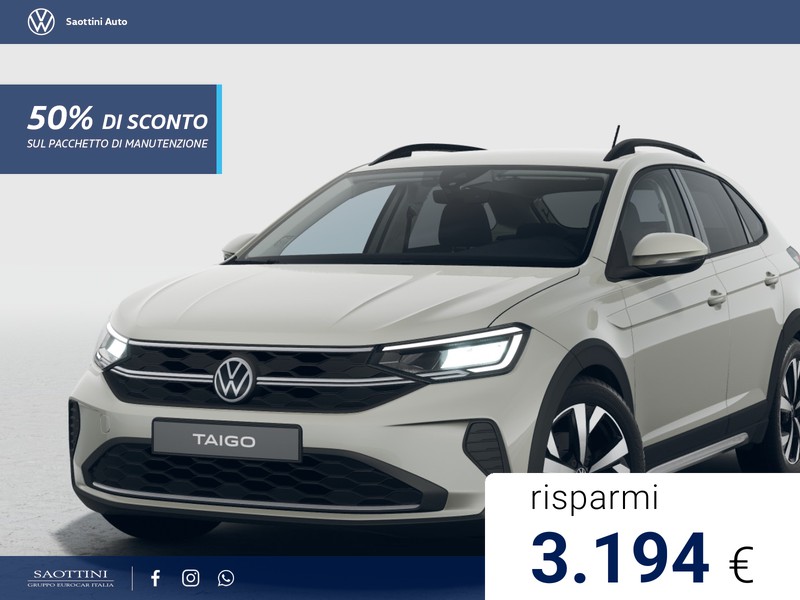Volkswagen Taigo Edition Plus 1.0 TSI 95 CV