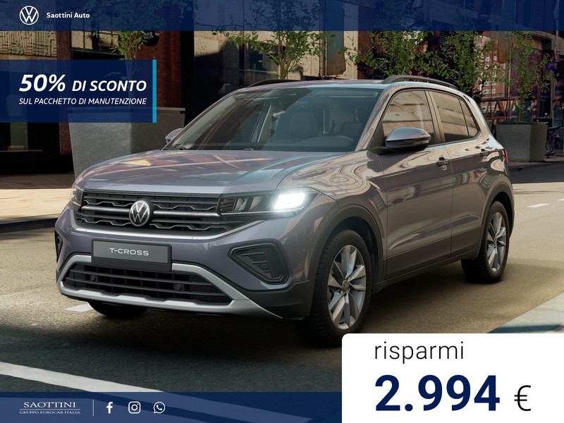 Volkswagen T-Cross 1.0 TSI Edition Plus 115 CV DSG