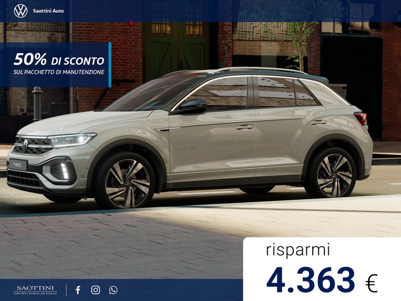 Volkswagen T-Roc R-Line Plus 1.5 TSI 150 CV DSG