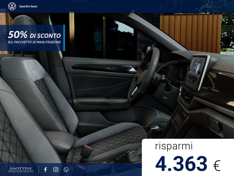 Volkswagen T-Roc R-Line Plus 1.5 TSI 150 CV DSG
