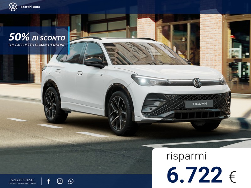 Volkswagen Tiguan 1.5 tsi ehybrid r-line plus 204cv dsg