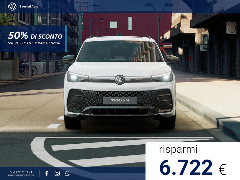 Volkswagen Tiguan 1.5 tsi ehybrid r-line plus 204cv dsg