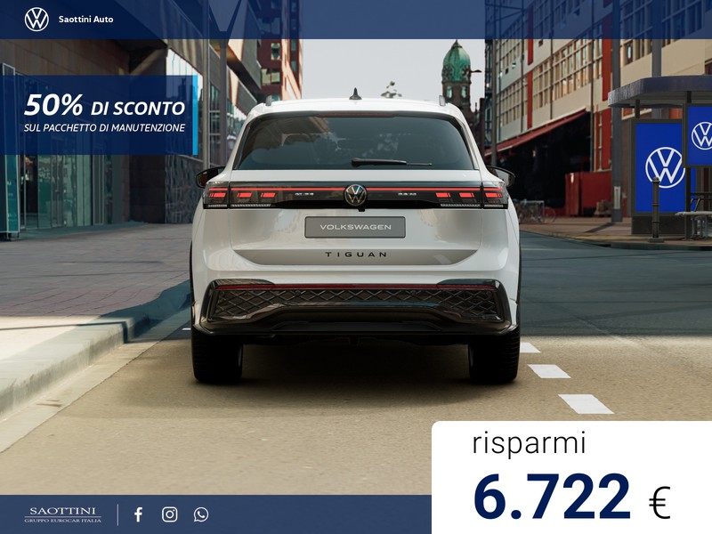 Volkswagen Tiguan 1.5 tsi ehybrid r-line plus 204cv dsg