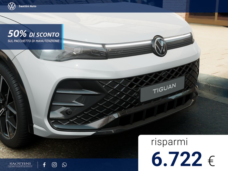 Volkswagen Tiguan 1.5 tsi ehybrid r-line plus 204cv dsg