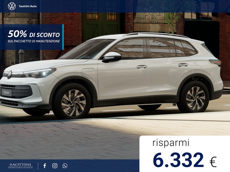 Volkswagen Tiguan 1.5 tsi ehybrid edition plus 204cv dsg
