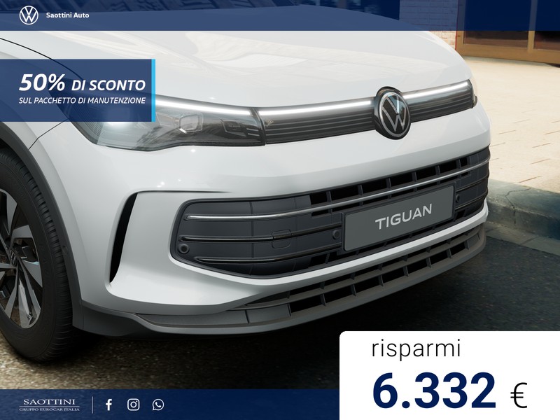 Volkswagen Tiguan 1.5 tsi ehybrid edition plus 204cv dsg