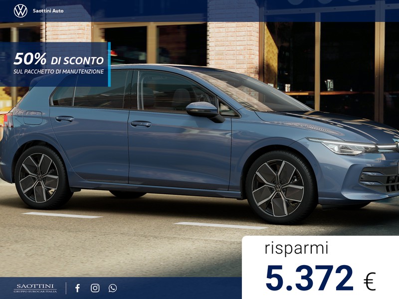 Volkswagen Golf eHybrid Edition Plus 1.5 TSI 204 CV DSG