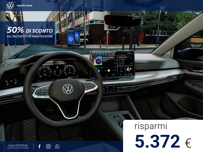 Volkswagen Golf eHybrid Edition Plus 1.5 TSI 204 CV DSG