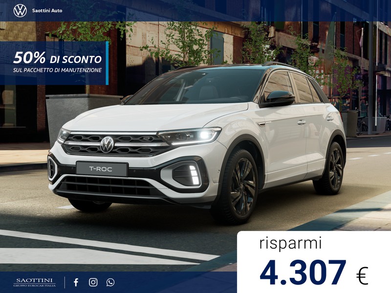 Volkswagen T-Roc R-Line Plus 1.5 TSI 150 CV DSG