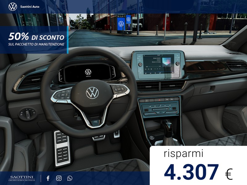 Volkswagen T-Roc R-Line Plus 1.5 TSI 150 CV DSG