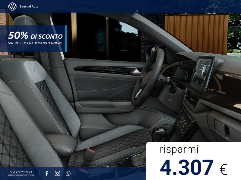 Volkswagen T-Roc R-Line Plus 1.5 TSI 150 CV DSG