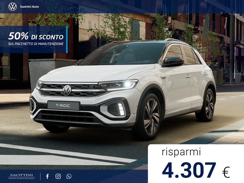 Volkswagen T-Roc R-Line Plus 1.5 TSI 150 CV DSG