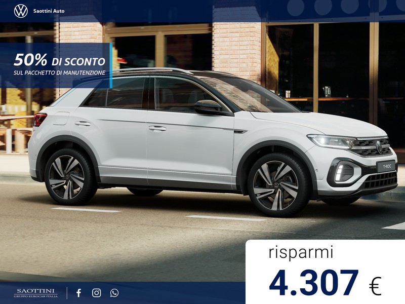 Volkswagen T-Roc R-Line Plus 1.5 TSI 150 CV DSG