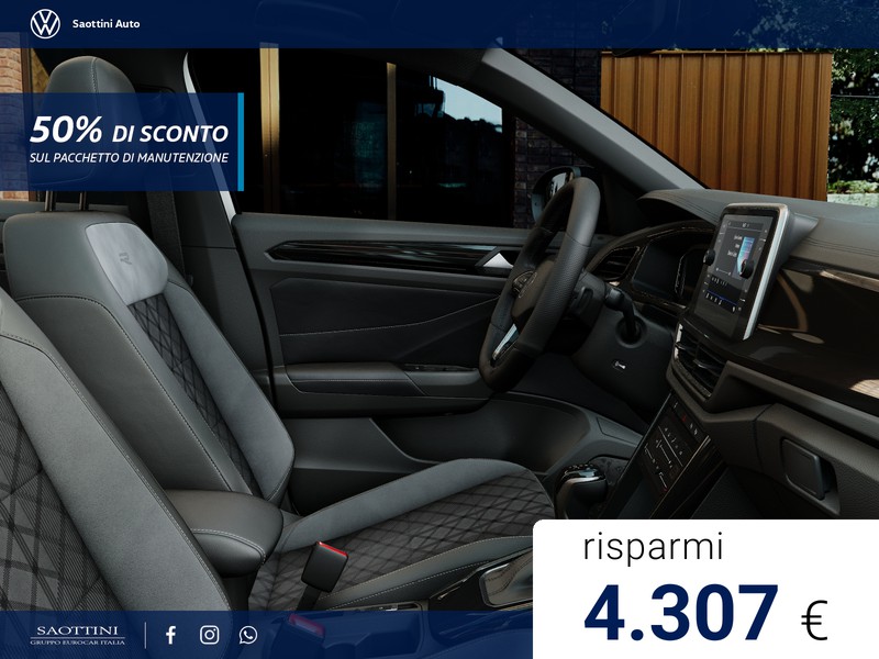 Volkswagen T-Roc R-Line Plus 1.5 TSI 150 CV DSG